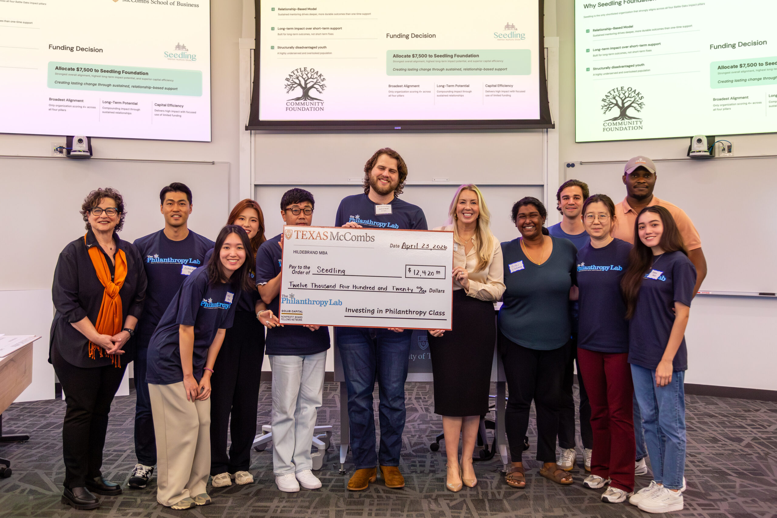 2026 Investing in Philanthropy Class Giving Ceremony