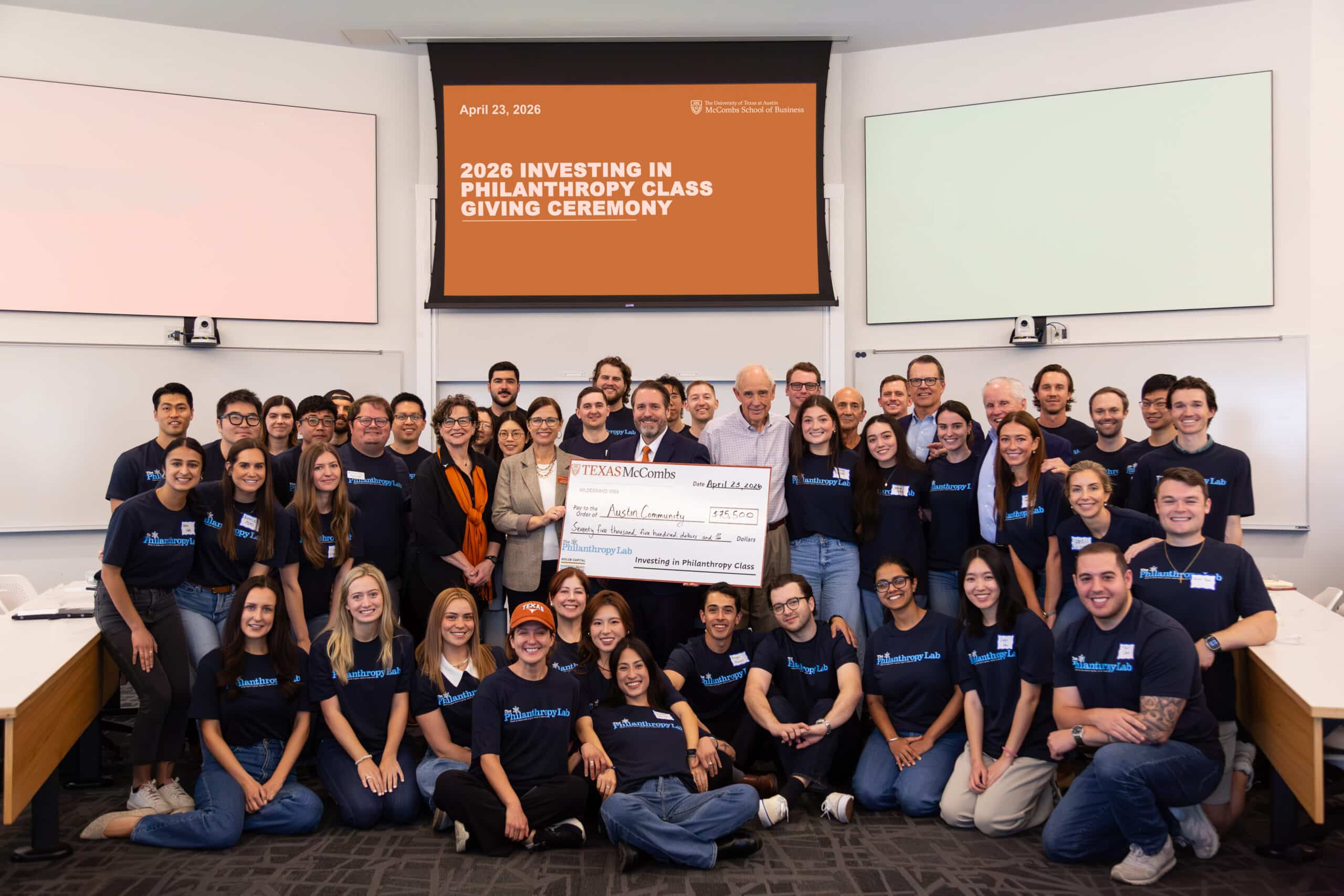 2026 Investing in Philanthropy Class Giving Ceremony