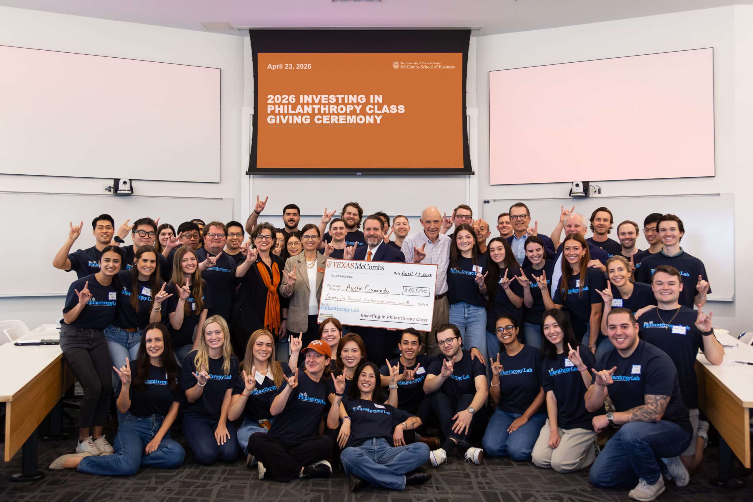 2026 Investing in Philanthropy Class Giving Ceremony