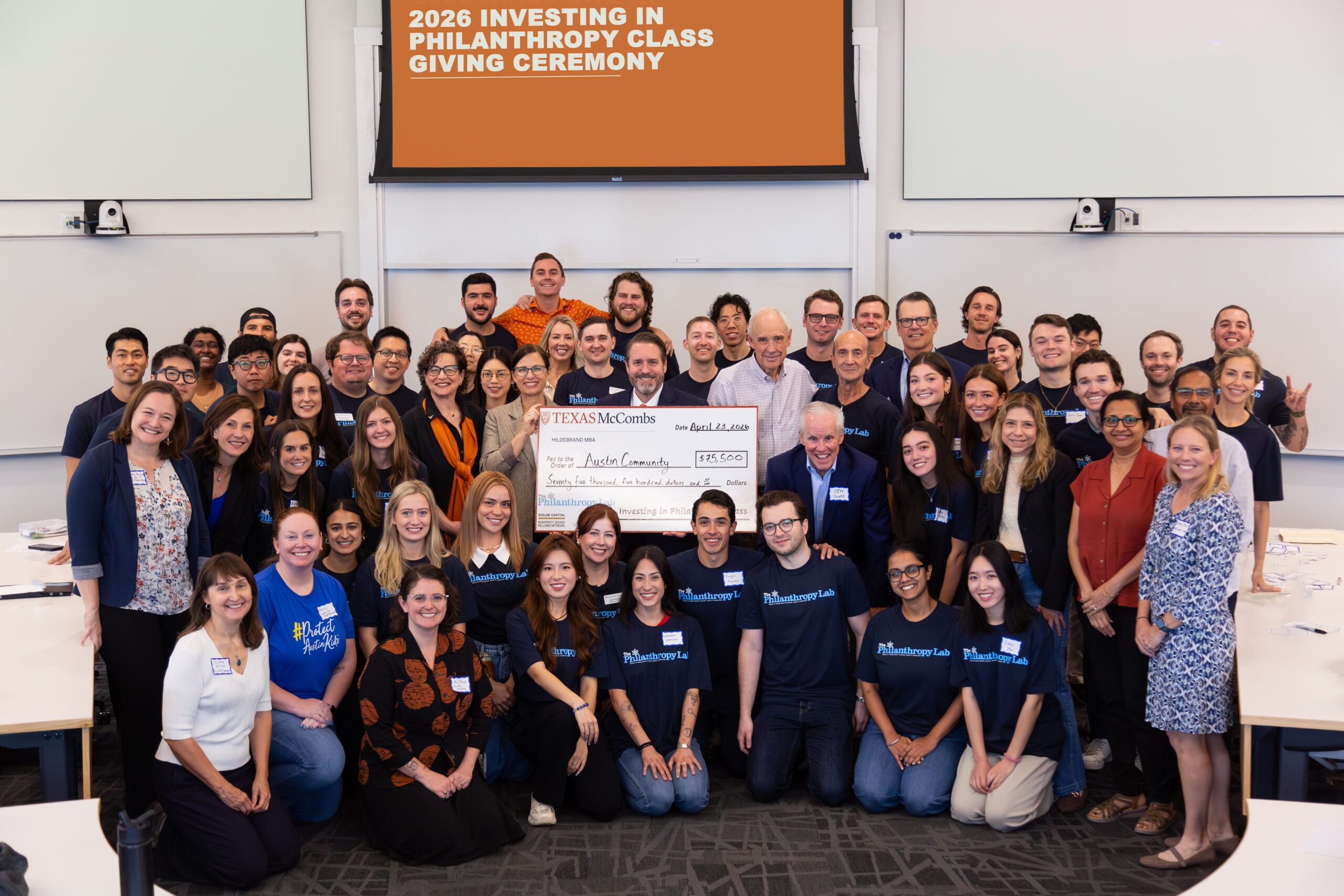 2026 Investing in Philanthropy Class Giving Ceremony