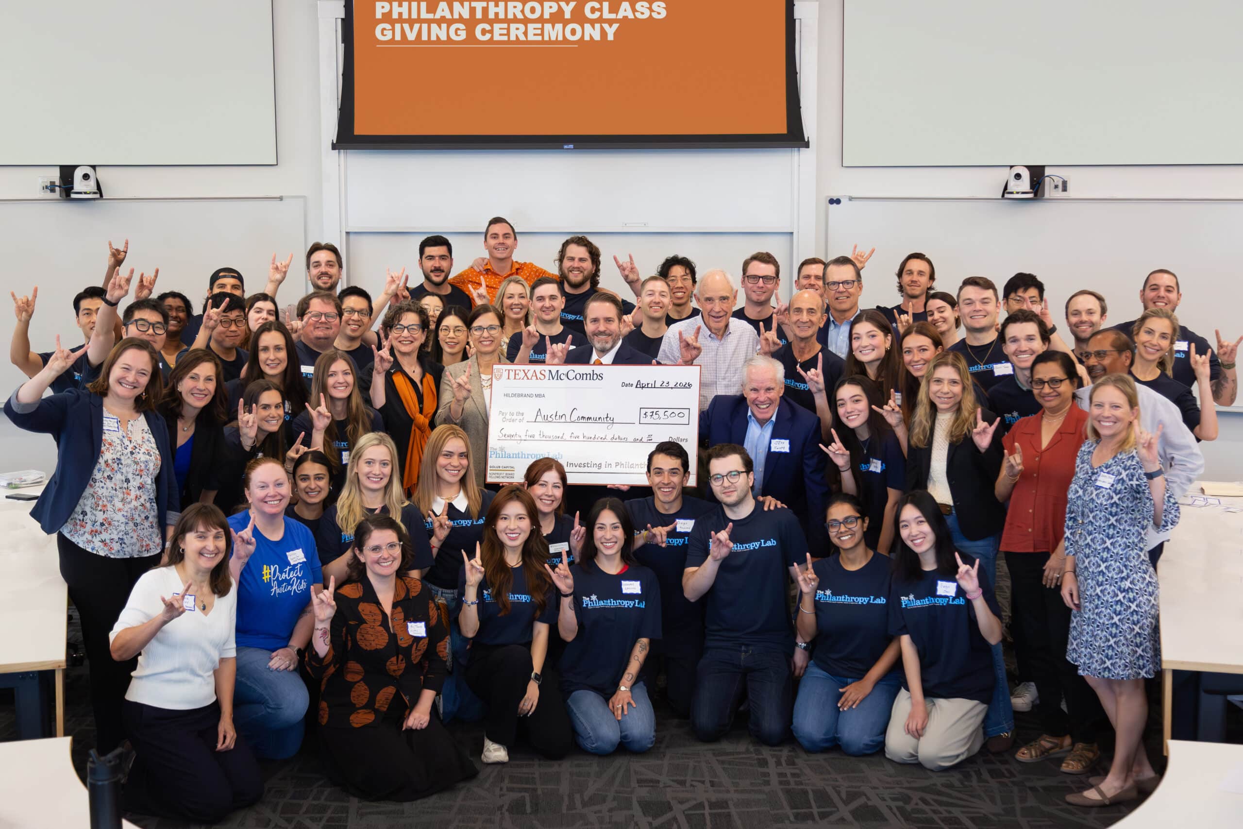 2026 Investing in Philanthropy Class Giving Ceremony