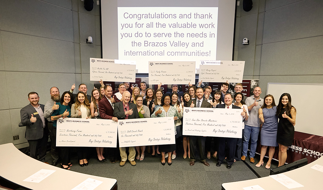 Strategic Philanthropy class awards $62,500 to area nonprofits