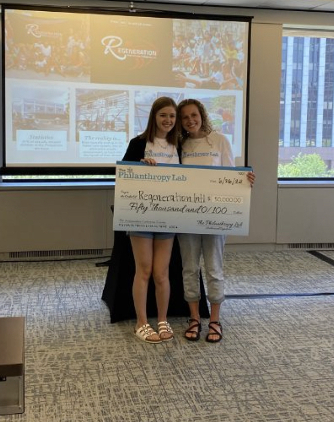 Community & Nonprofit Leadership students win $50,000 grant award at the Philanthropy Lab Ambassadors Conference